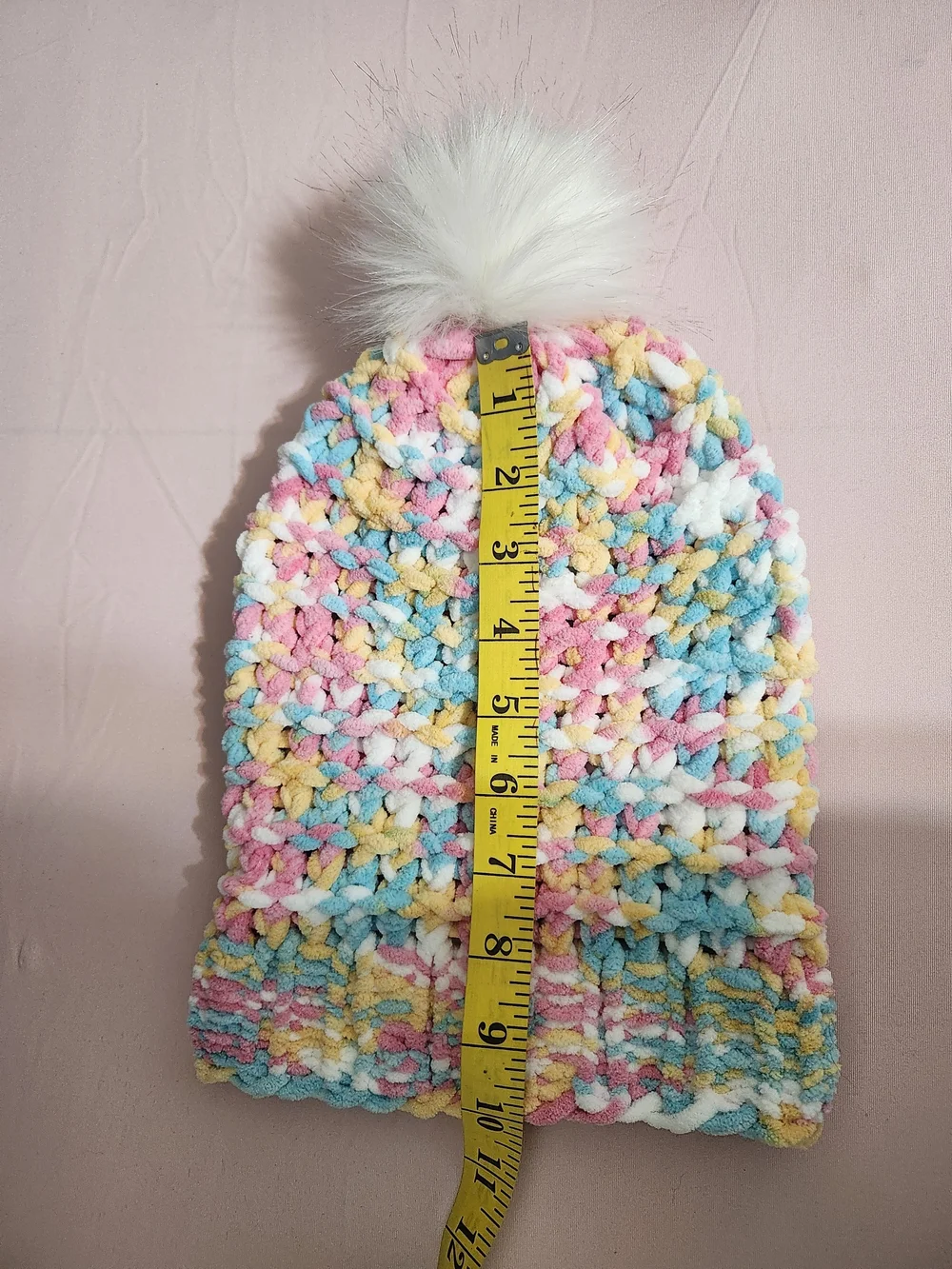 Kids Winter Beanie With Pom Pom